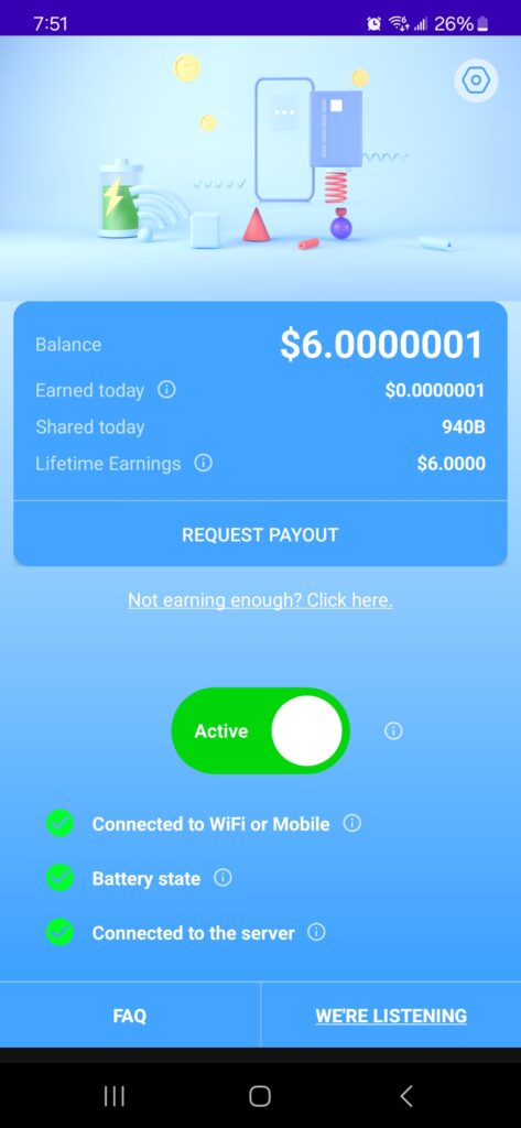 cash raven landing page